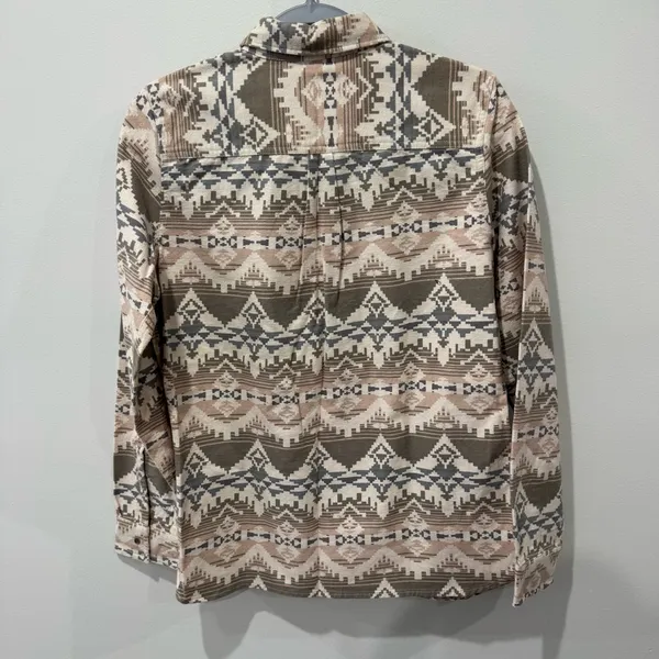 Woolrich Size M Printed‎ Keystone Flannel 100% Cotton - Image 5