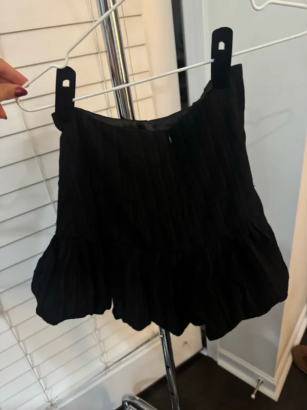 Black strapless top  - Image 2