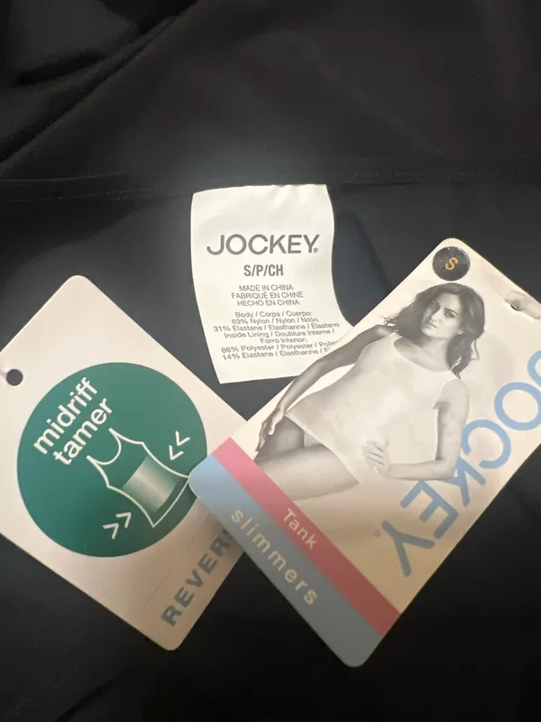 Jockey® Slimmers Black Breathe Tank - Image 3