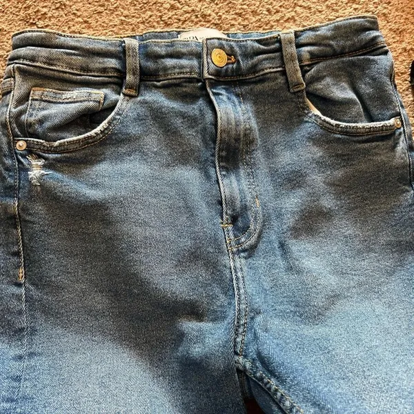 Zara high‎ rise jeans 10 - Image 6