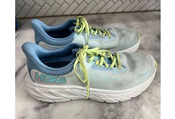 Hoka One One Arahi 7 Women’s Sz 9 B Illusion/Dusk Running Shoes 1147851-ISK - Image 7