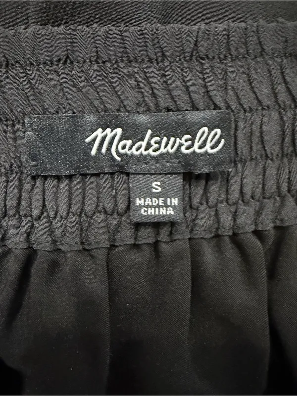 Madewell Black Women's Wrap Mini Skirt - Image 3