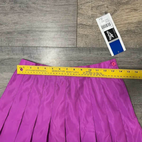 NWT VTG Reebok Hot Pink Tennis Skirt Athletic Sport‎ Pleated Mini Skater Small - Image 7
