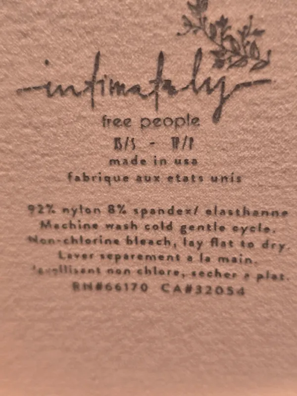 Free People Slim Long-Sleeve Crewneck Top — White S - Image 2