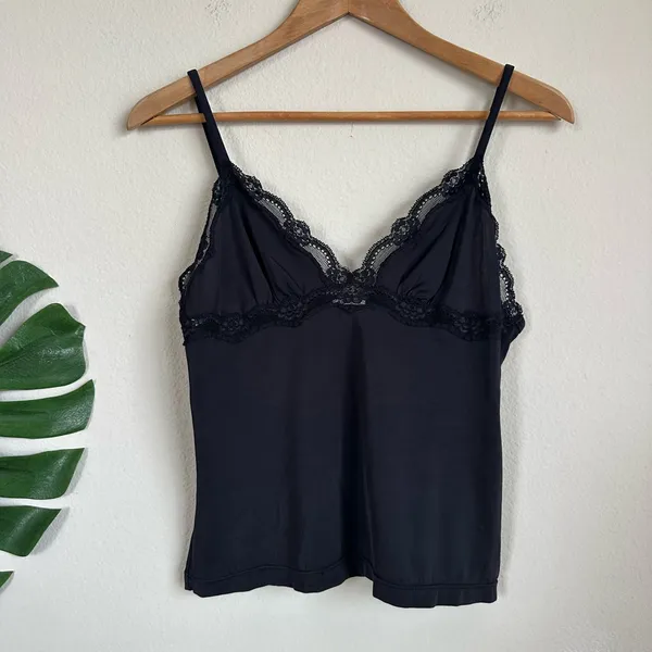 Vintage Gillian & O’Malley Black Camisole - Image 2
