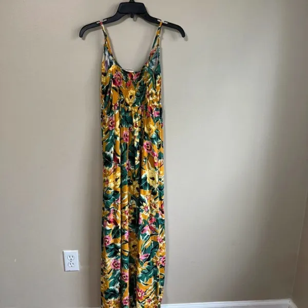 Parc & Lex small‎ yellow hi-low dress - Image 5