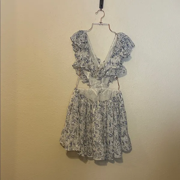 Sabo Skirt Luxe Haven Open Back Dress Size Medium - Image 7