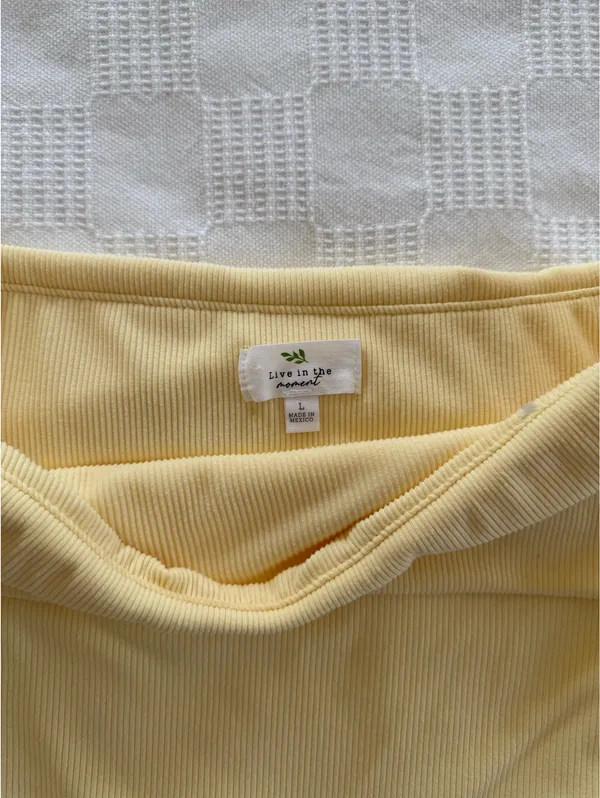 Live in the Moment Strapless Bodysuit - Image 2
