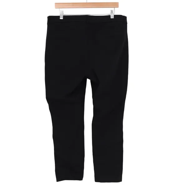 Old Navy Pixie Skinny High Rise Pants Black Ankle Trousers Size 16 SSA086 - Image 5