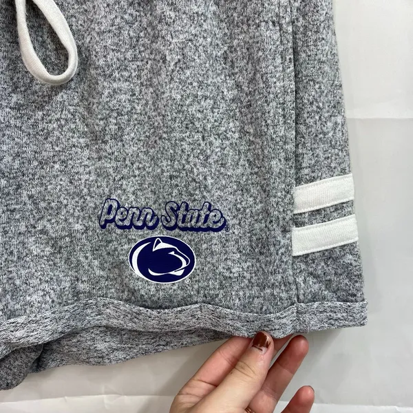Sideline Apparel women's gray nittany lions‎ Penn state drawstring pajama shorts - Image 2