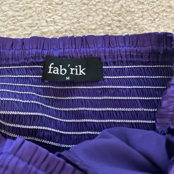 purple ruffle shorts - Image 2