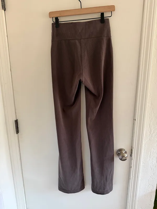 Lululemon Ribbed Softstreme Flared Pants - Image 2
