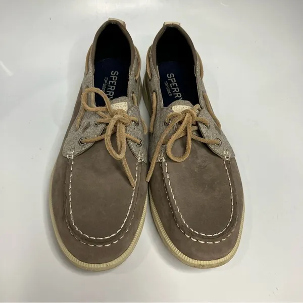 Sperry top sider leather‎ boat Shoes size 9 - Image 2