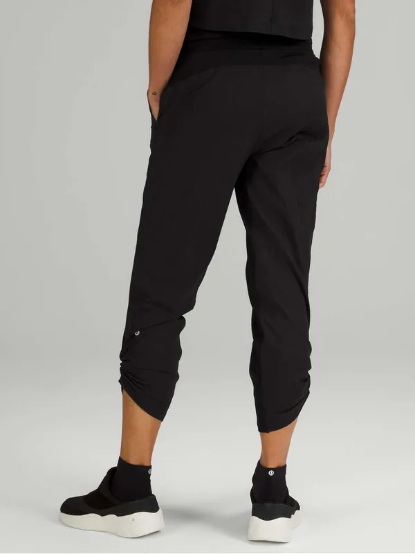 Lululemon Dance Studio Mid-Rise Crop 25" Black Size 10 - Image 2