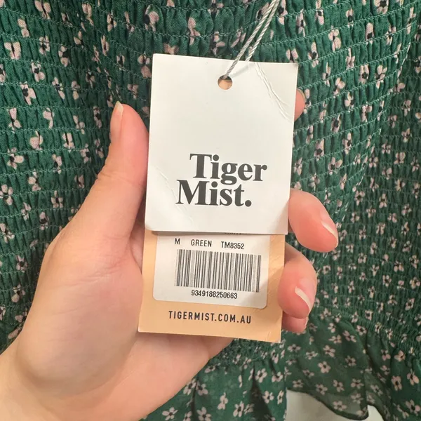 Tiger Mist Green Floral Camisole - Image 2