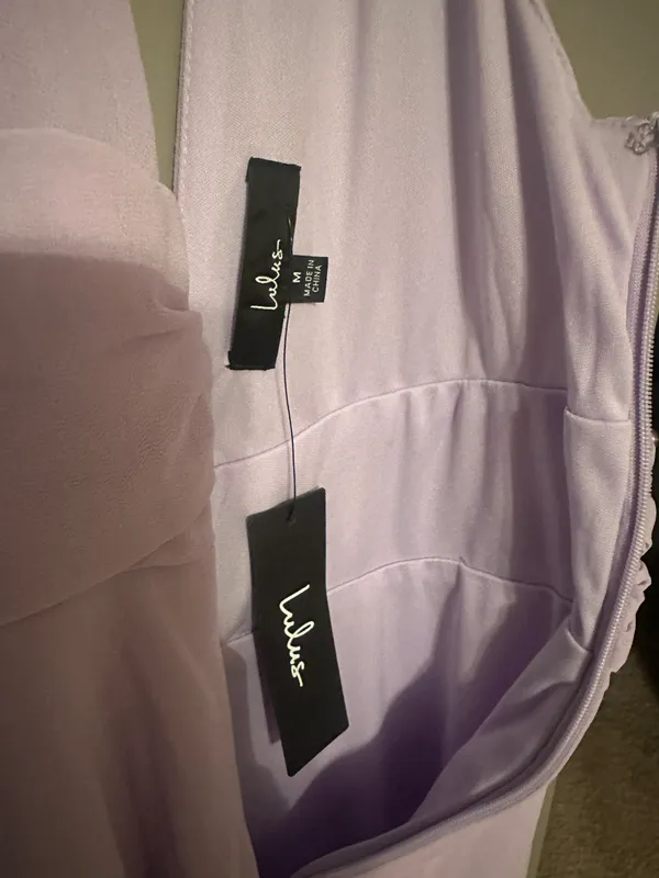 Lulus Light Purple Ruffled Dress - Image 5