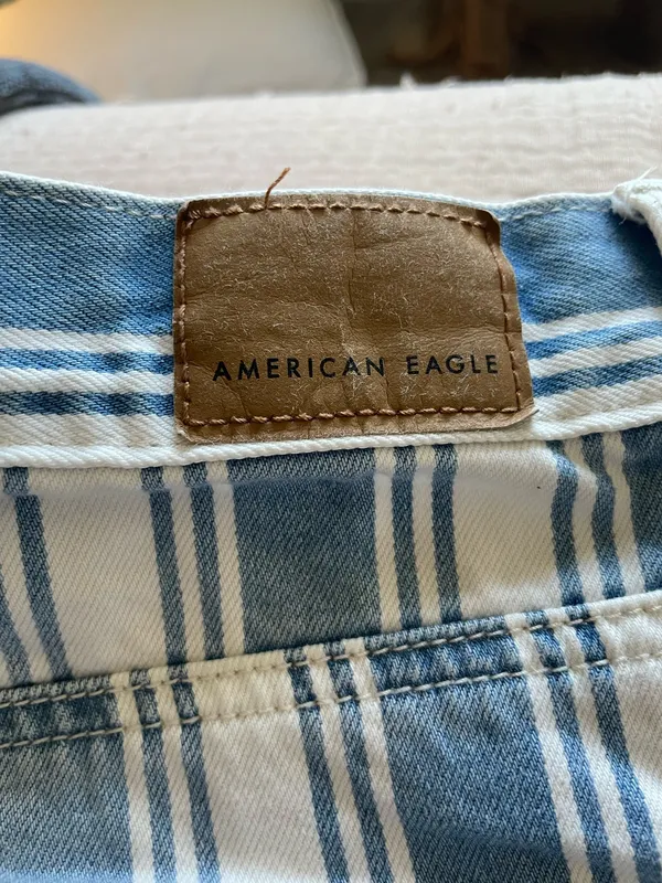 Striped American Eagle Jeans - Image 5