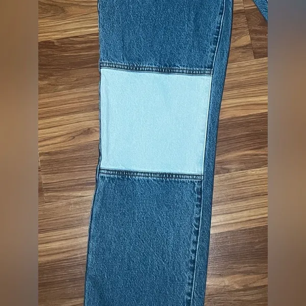 Pacsun Dad Jeans Patch Denim Size 26 Women's Button Fly - Image 9