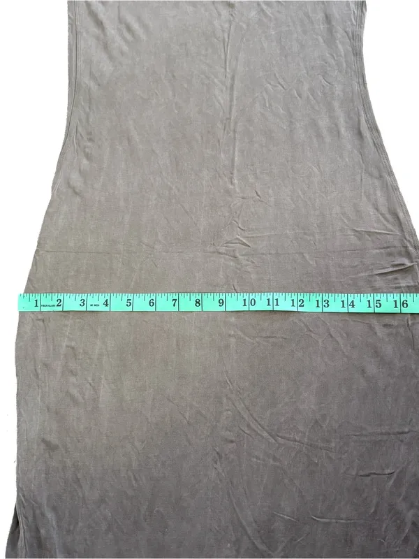 Lululemon Lab Vegan Silk Maxi Bodyhugging Dress Womens Size 4 - Image 6
