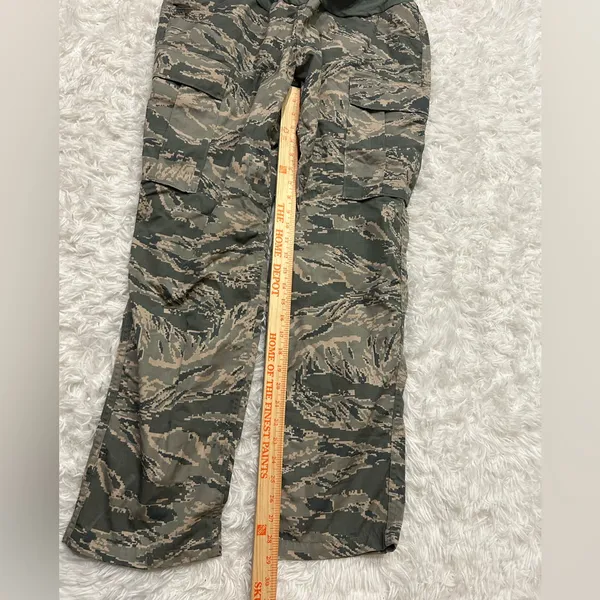 Maternity official US Air Force camouflage cargo pants size large 12 14 woman’s - Image 6