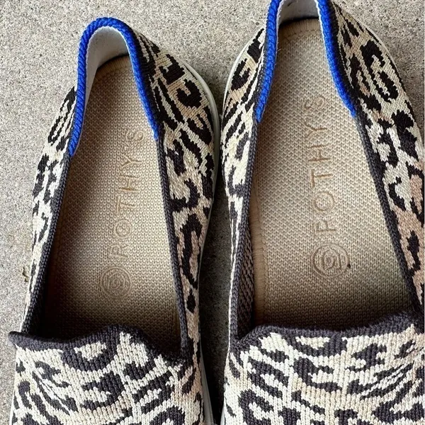 Rothy’s The Sneaker Slip On Animal Cheetah Camo Print - Image 7