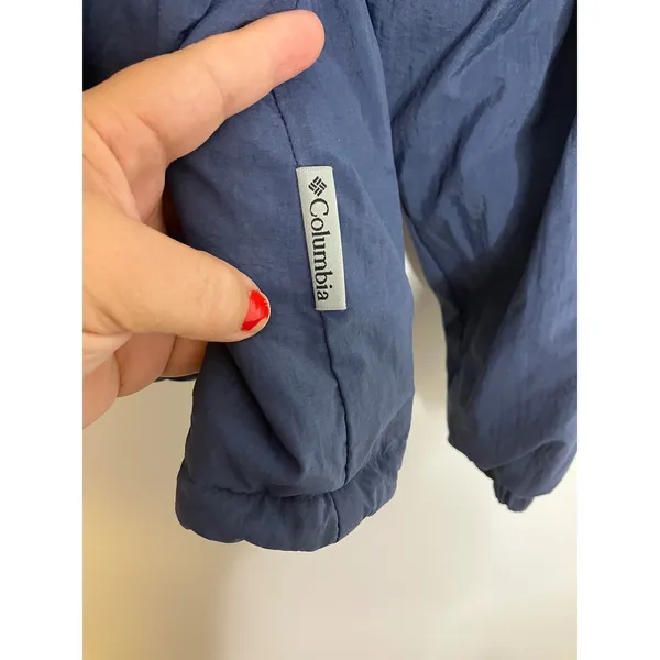 Columbia Interchange Jacket Women XL Blue good Fleece Lined Full Zip Outdoor - Image 7