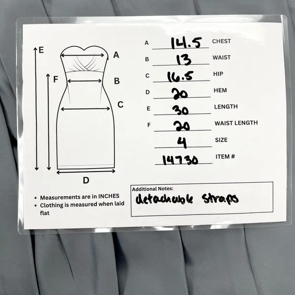 Eden Bridesmaids Cocktail Dress Womens 4 Blue‎ Satin Ruched Formal Minimal Chic - Image 13