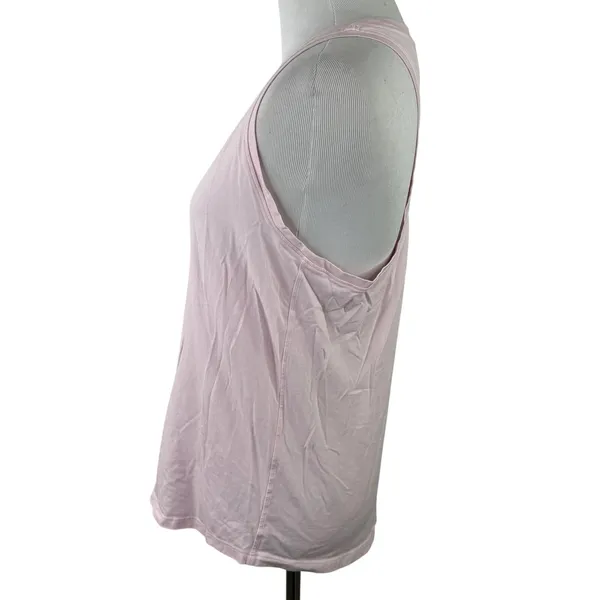 Lululemon Women's Light Pink Raceback Tank Top Shirt - Image 3