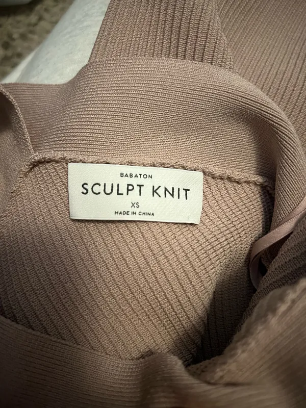 Aritzia Babaton Sculpt Knit Dress - Image 4