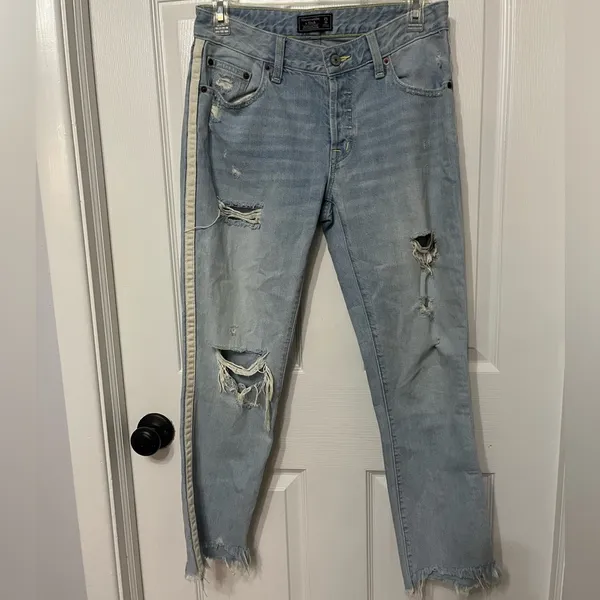 Abercrombie‎ & Fitch Ames slim boyfriend jeans 25 - Image 5