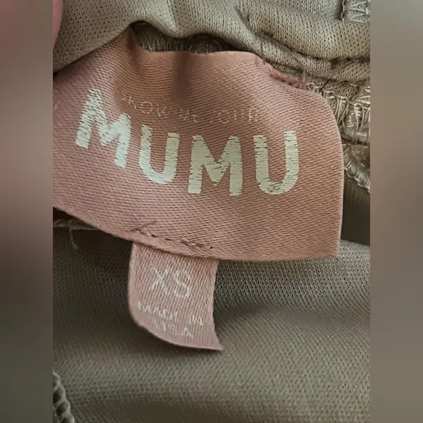Show Me Your Mumu Sleeveless Maxi Dress in Soft Taupe. Size XS - Image 13