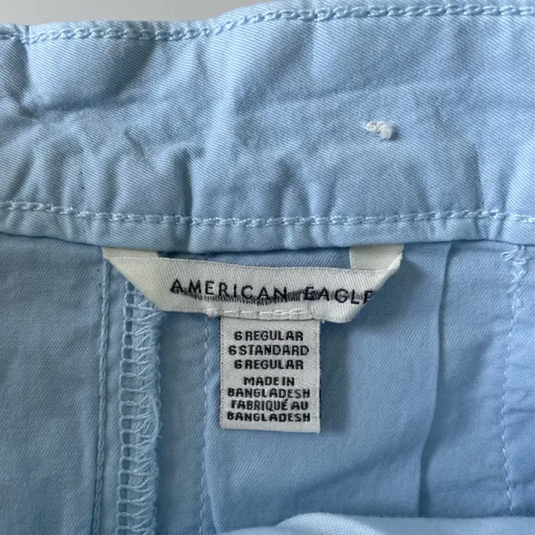 American Eagle Light Baby Blue Pastel Pleated Tennis Skirt Size 6 NWT - Image 4