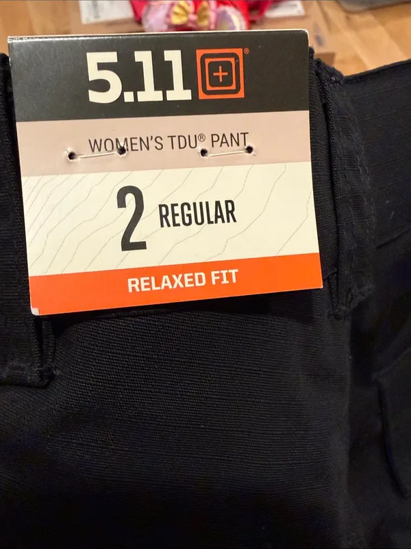 5.11 Tactical ripstop TDU Black‎ Cargo Pants 2 NWT - Image 4