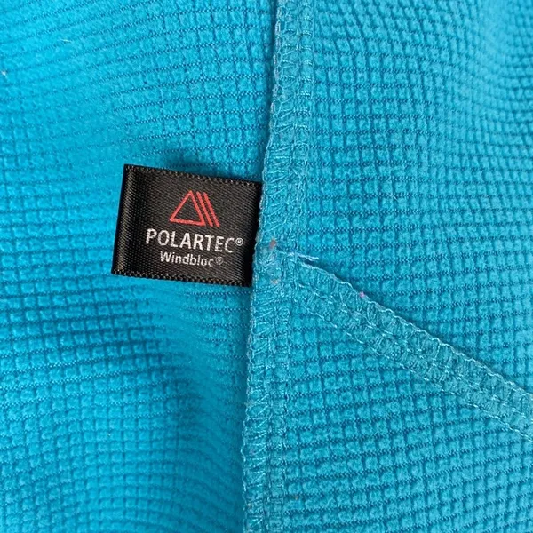 Patagonia Blue Women’s Adze Hybrid Zip Sport Athletic Jacket - Image 7