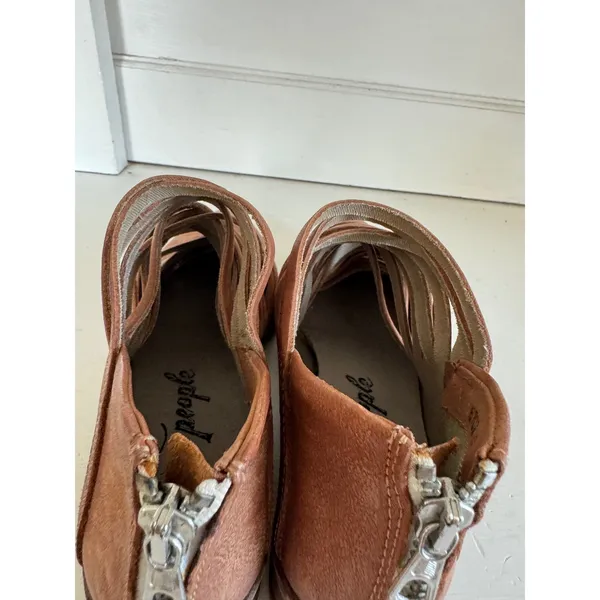Free People Lost Valley strappy ankle boots size 37 (6.5) - Image 7