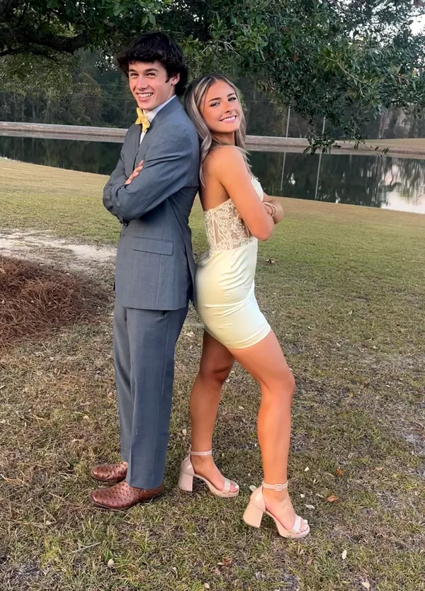 Yellow Short Dress - Image 2