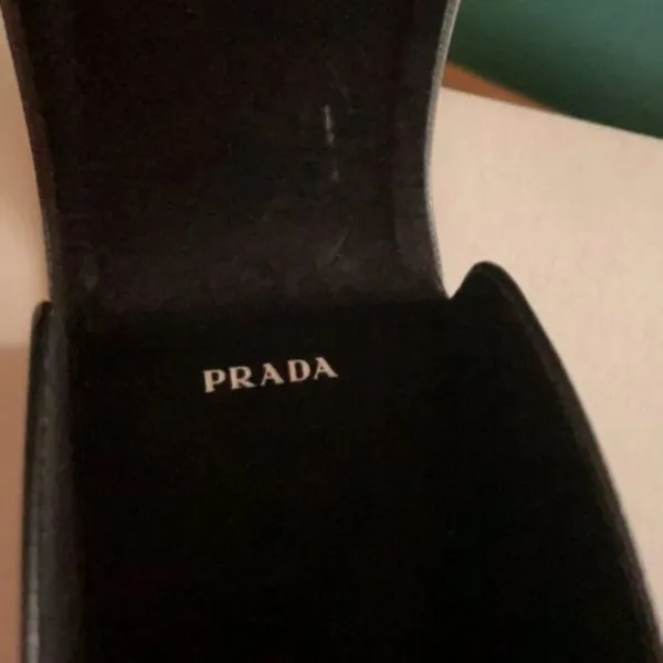 Prada 61mm Oval Sunglasses silver - Image 4