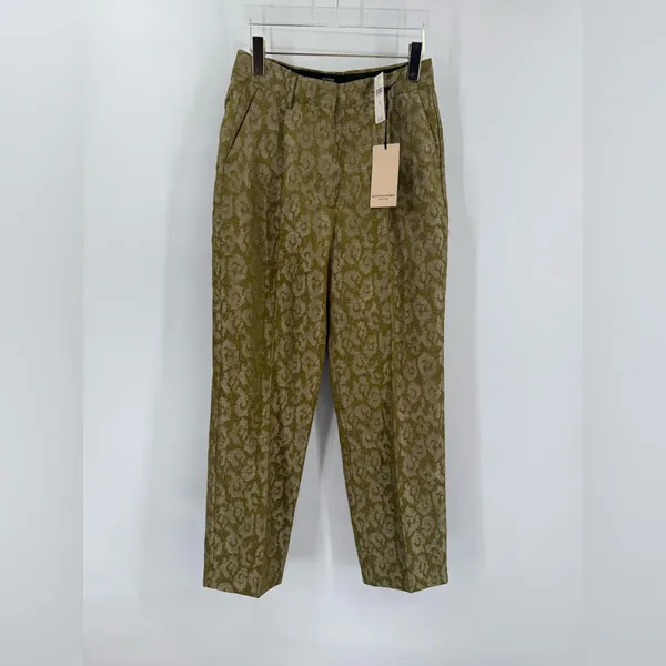 Anthropologie scotch and‎ soda ROBYN - IKAT LEOPARD RELAXED TAPERED PANT size 27 - Image 6
