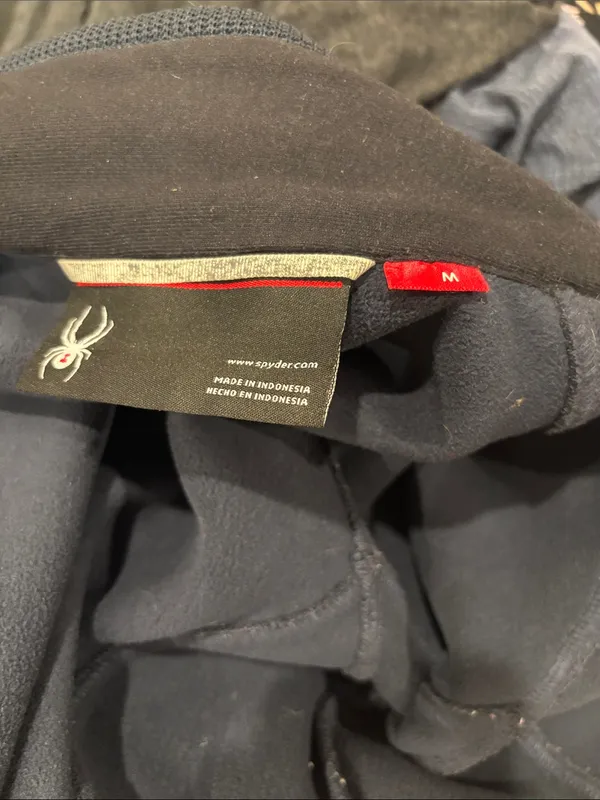 SPYDER Endure Navy Full Zip Mid-Weight Stryke Jacket - Image 2