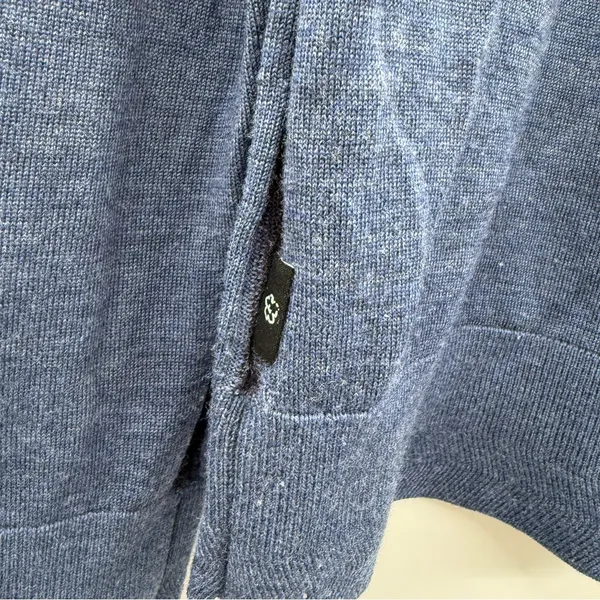Ted Baker Tooting 1/4 Zip Sweater 100% Merino Wool Pullover Sz 4‎ Preppy Comfy - Image 5