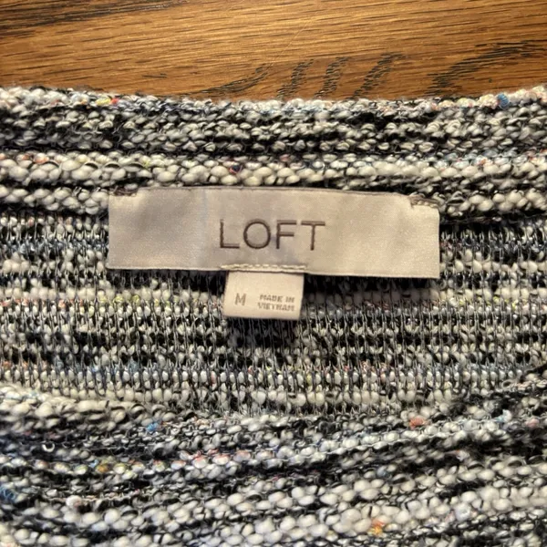 LOFT Short Sleeve Pullover Sweater Size M‎ - Image 4