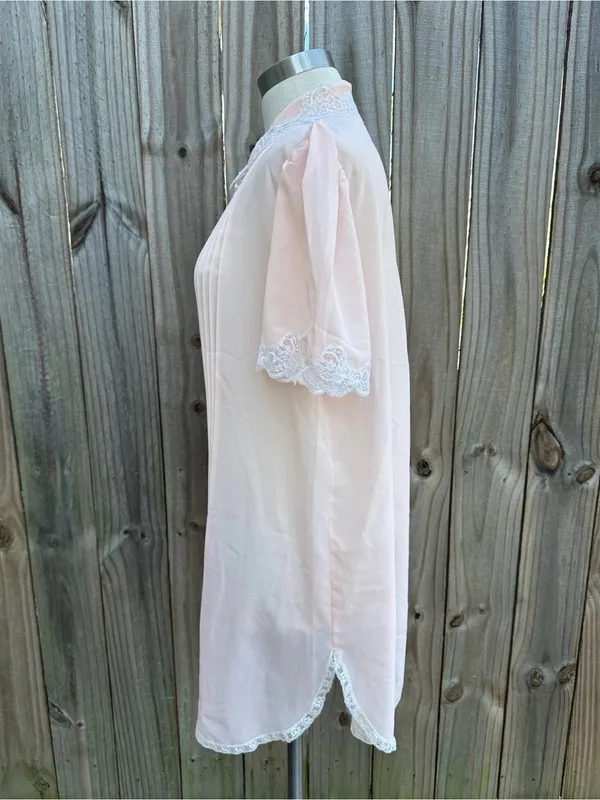 121 Christian Dior Vintage Lingerie Shell Robe - Image 4