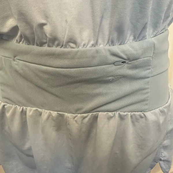 FP Movement by Free People Lt Blue Sleeveless Romper Activewear Racerback NWOT - Image 3