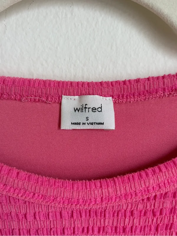 Aritzia Wilfred Verona Dress Pink - Image 4