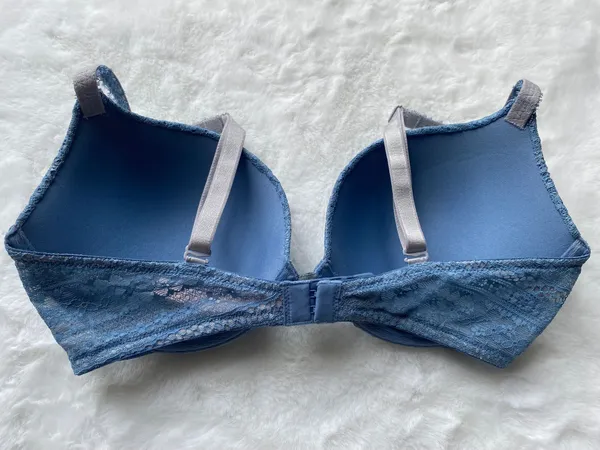 Victoria's Secret Women's Push-Up Lace Bra Blue, 32DD - Image 3