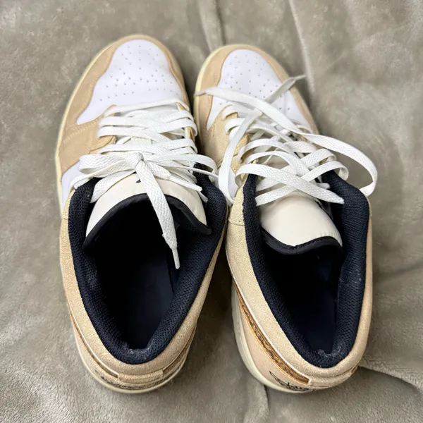 Nike Air Jordan Air Jordan 1 Low tan men’s shoes size 11.5 - Image 5