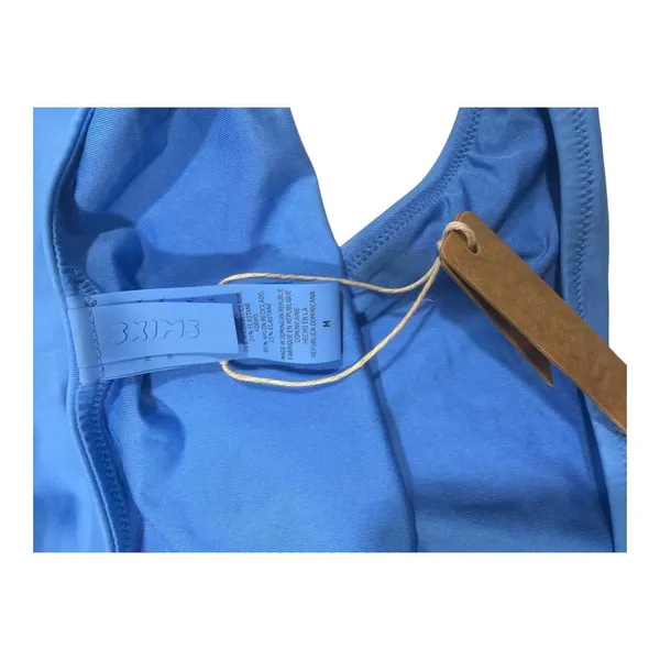 SKIMS Swim Bikini Bottom Blue Size M - Image 3