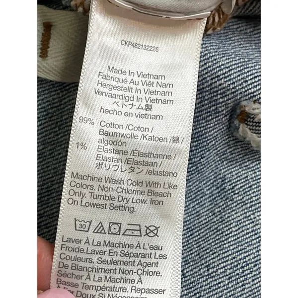 Madewell The Plus Curvy 90’s Straight Blue Jeans, size 14W, DM784, high-rise - Image 13