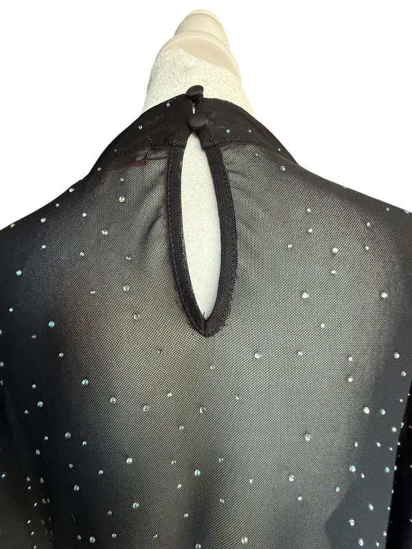 Eva Franco Starlight Long-Sleeve Sheer Tunic Sz L‎ - Image 11