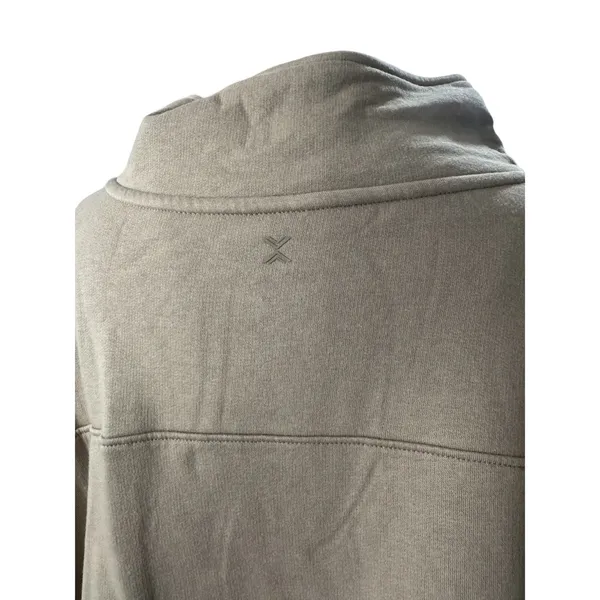 Xersion Women's Plus 2X Oversized Half Zip Pullover Sweatshirt Tan NEW - Image 14